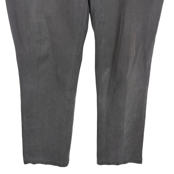 Eileen Fisher Jeans Womens Medium Gray Denim 5-Pockets Mid-Rise Bootcut Leg - Picture 4 of 12